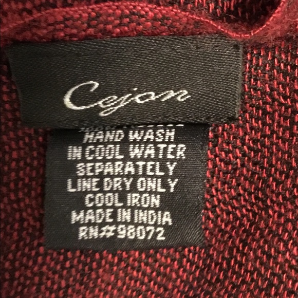 Cajon shawl/rap %100 viscous - Picture 5 of 6